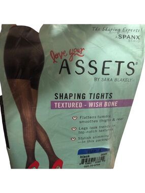 Spanx Shaping Tights Size 4 Black